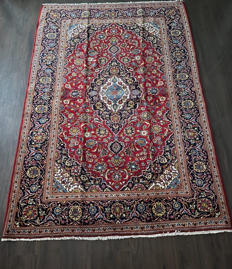 3X190 Persian Kashan Rug سجادة  فارسيه كاشان