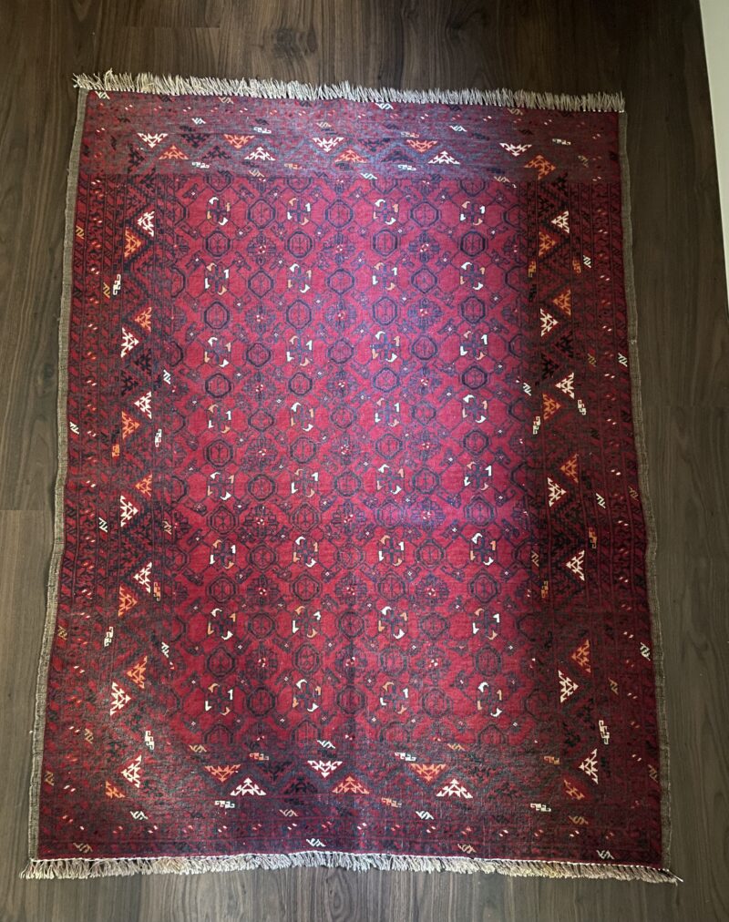 Afghani Bashiri rug سجادة أفغانية بشيري - Image 3