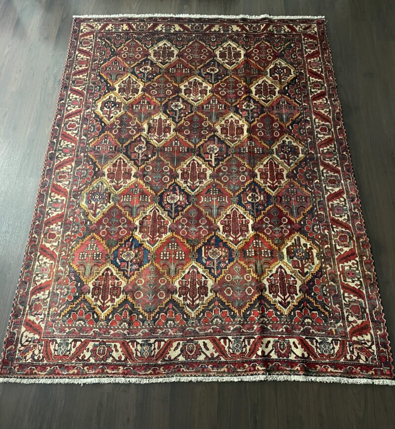 295X215 Persian Bakhtiari Rug سجاد فارسي بختياري