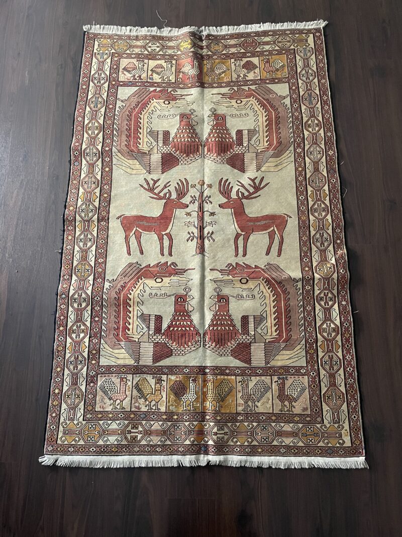 2X120 Persian Ardabil rug سجادة فارسيه أردابيل