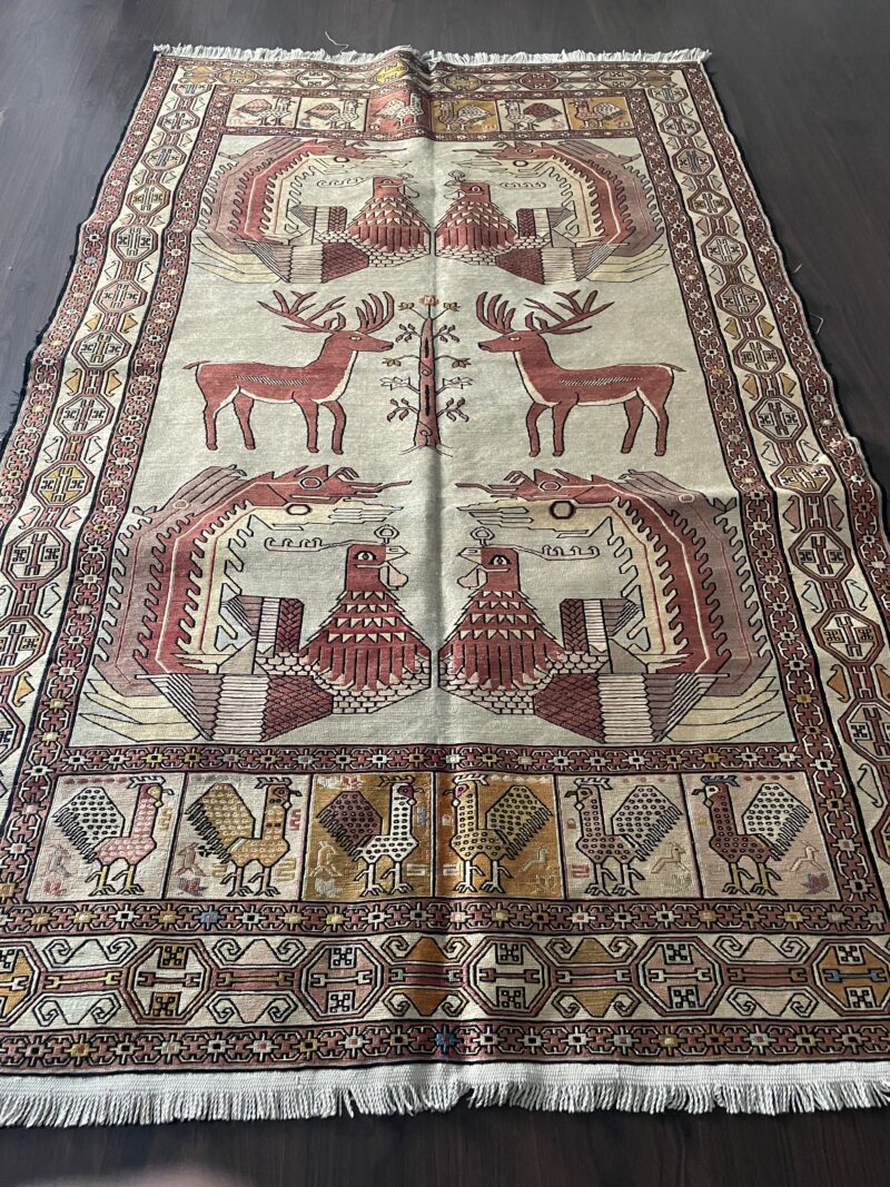 2X120 Persian Ardabil rug سجادة فارسيه أردابيل - Image 2