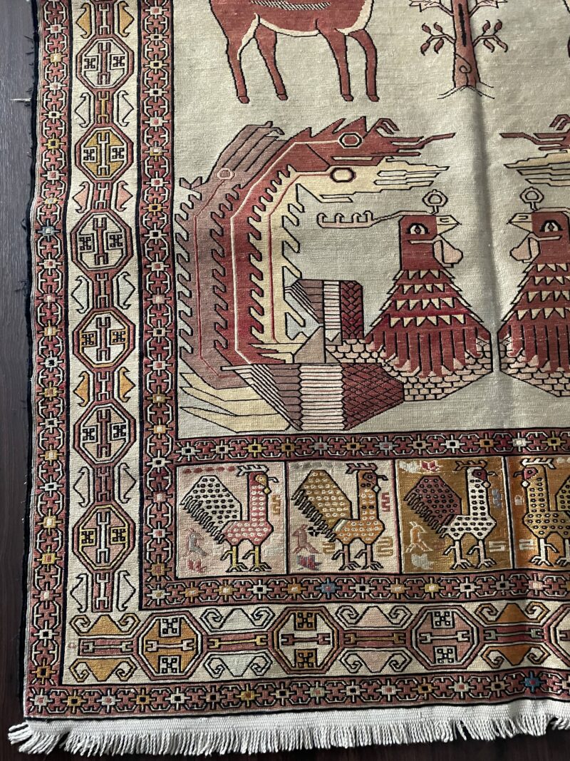 2X120 Persian Ardabil rug سجادة فارسيه أردابيل - Image 4