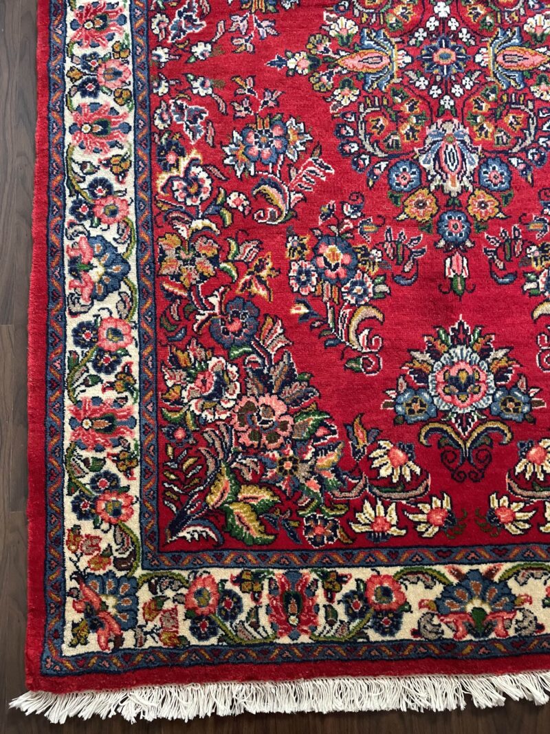 160X105 Persian Hamdan Sarouq Rug سجادة  فارسيه همدان ساروق - Image 3