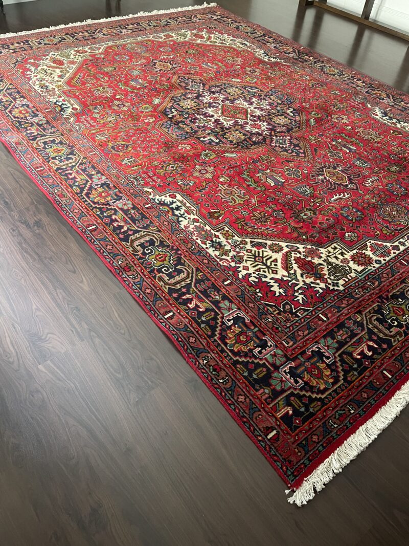 4X3 Persian Heriz Rug  سجادة فارسيه هريس - Image 5
