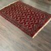185X124 Russian Turkmen rug سجادة نادره تركمان روسي - Image 4