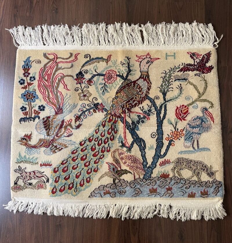 96X73 Persian Tabas Rug سجاد فارسي تبس