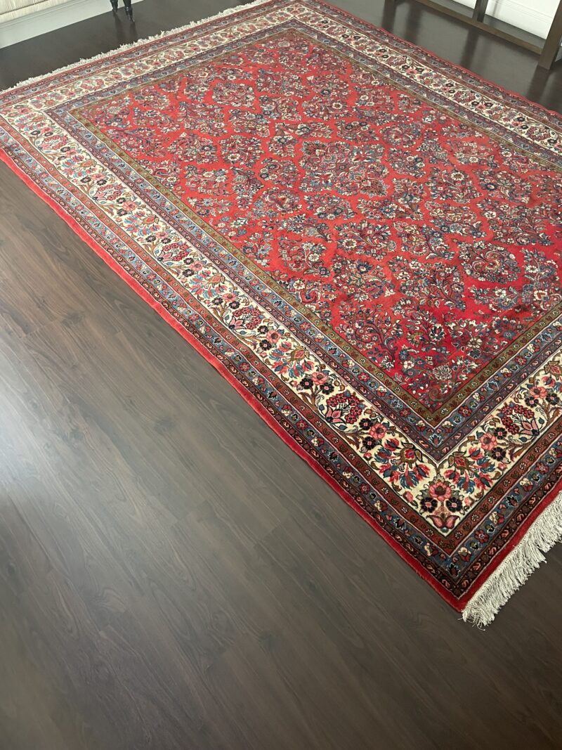 410X302 Persian Hamdan Sarouq Rug سجادة فارسيه همدان ساروق - Image 4