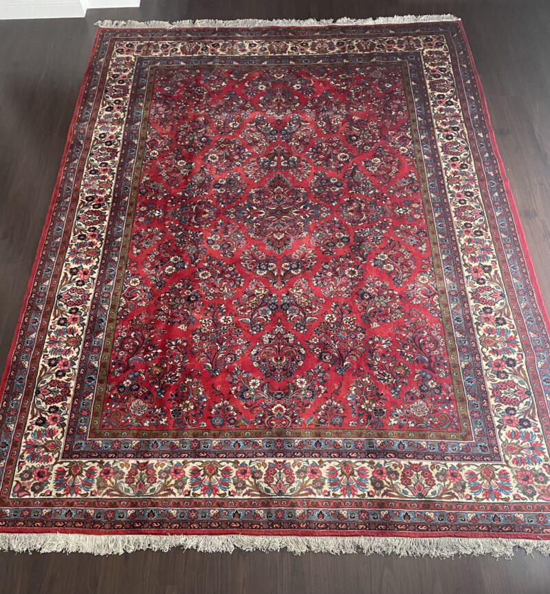 410X302 Persian Hamdan Sarouq Rug سجادة فارسيه همدان ساروق