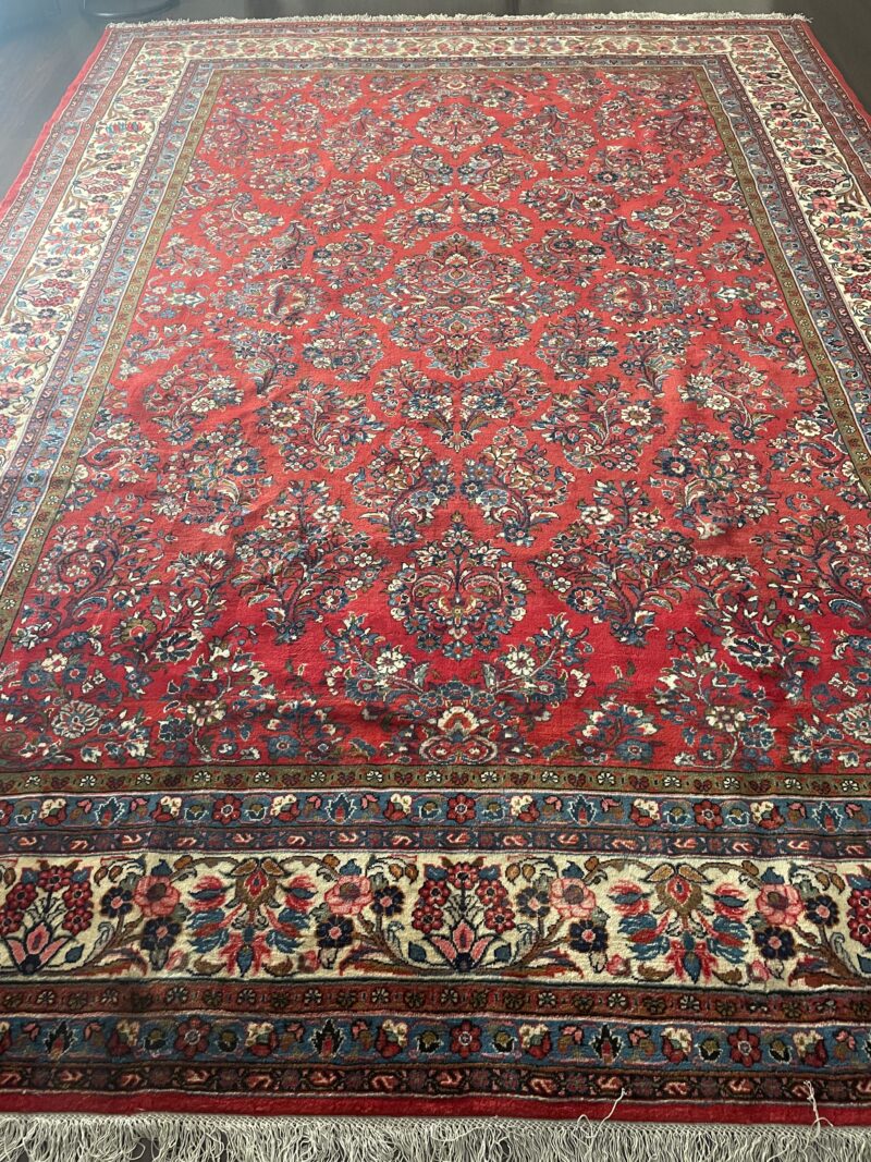 410X302 Persian Hamdan Sarouq Rug سجادة فارسيه همدان ساروق - Image 2