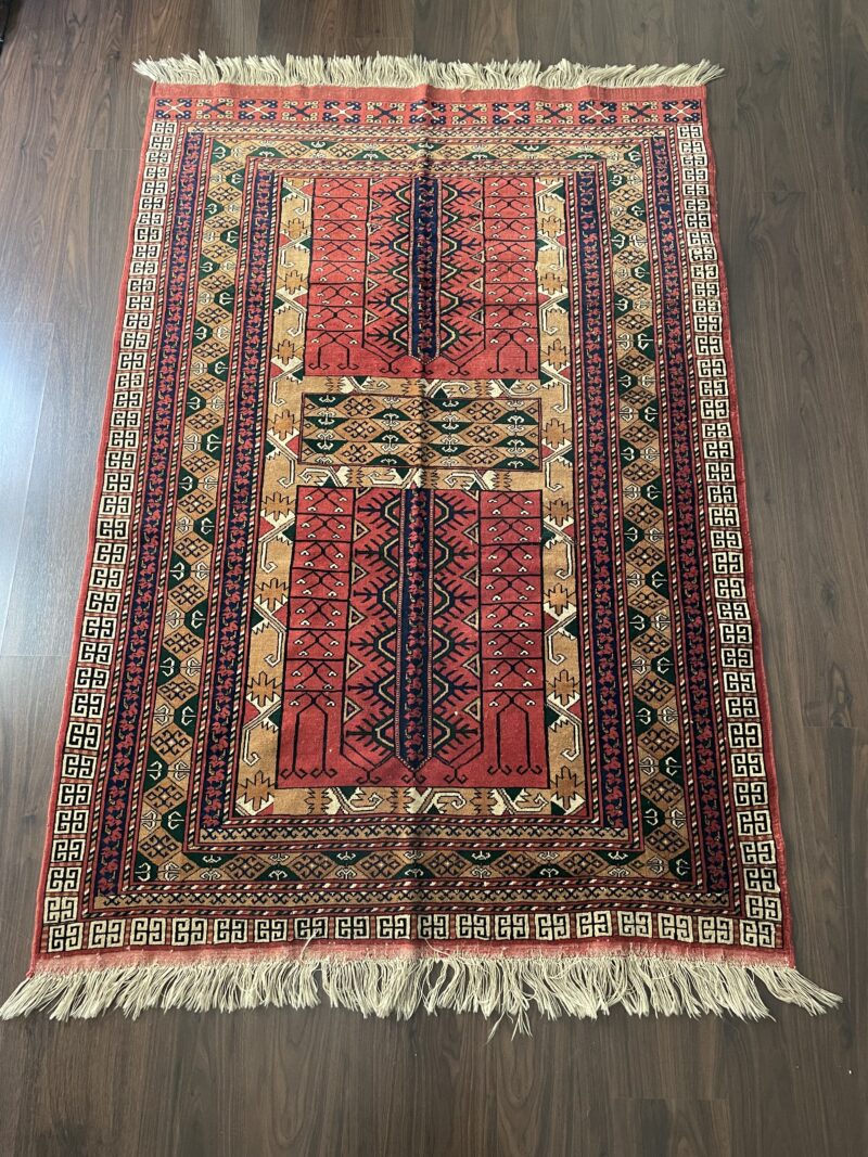 190x132 Turkmen rug سجاده تركمان