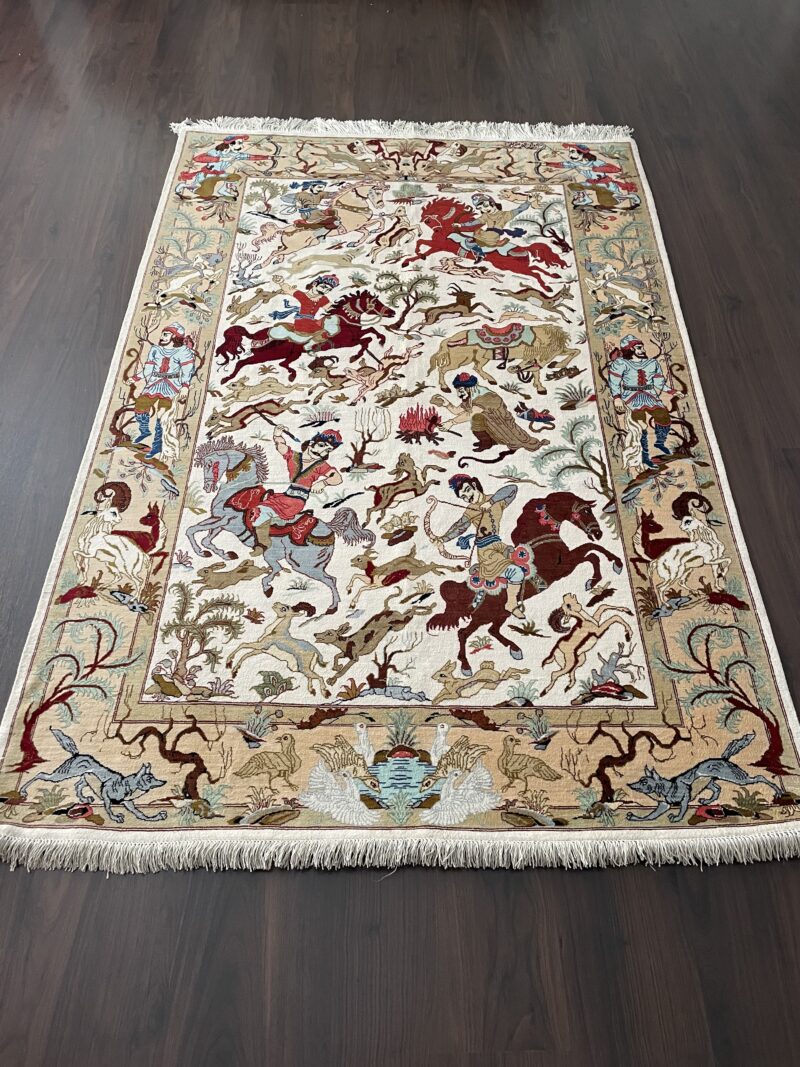 2 X130 zanjan Persian rug سجادة فارسيه زنجان - Image 2