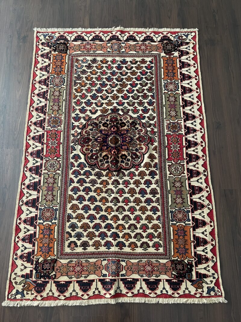 190X127 rug Afghani سجاده و كليم أفغاني