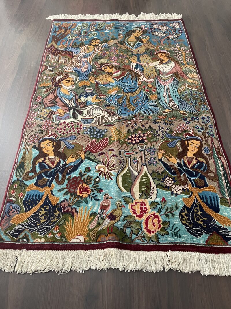 196X120 Persian Kashmar rug سجادة فارسيه كاشمر - Image 2