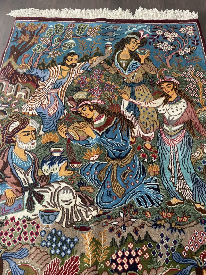 196X120 Persian Kashmar rug سجادة فارسيه كاشمر - Image 4