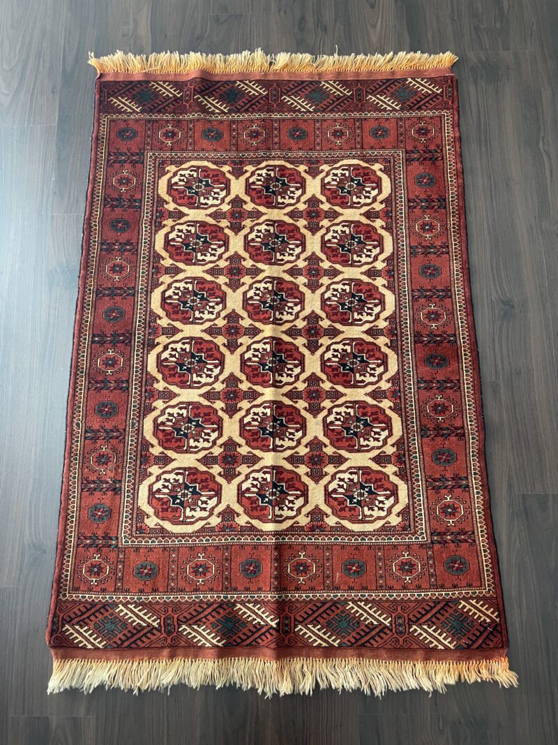 155X110 Turkmen rug سجاده تركمان