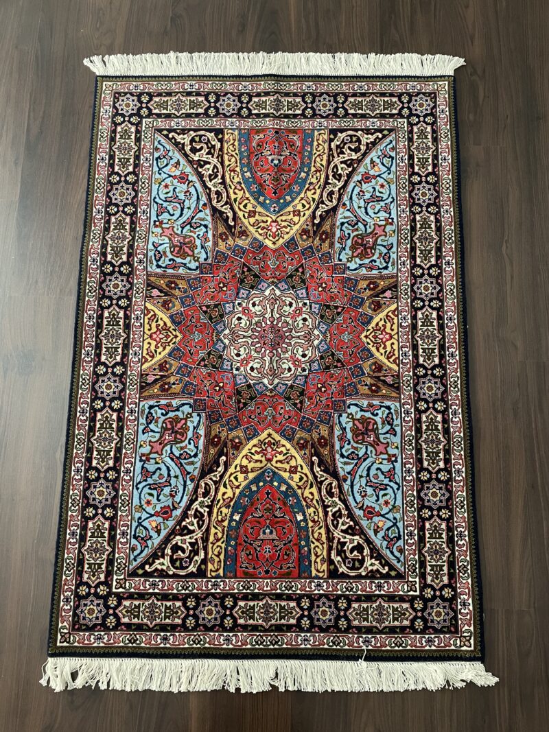 155X102 Persian Tabriz Rug سجادة فارسيه تبريز