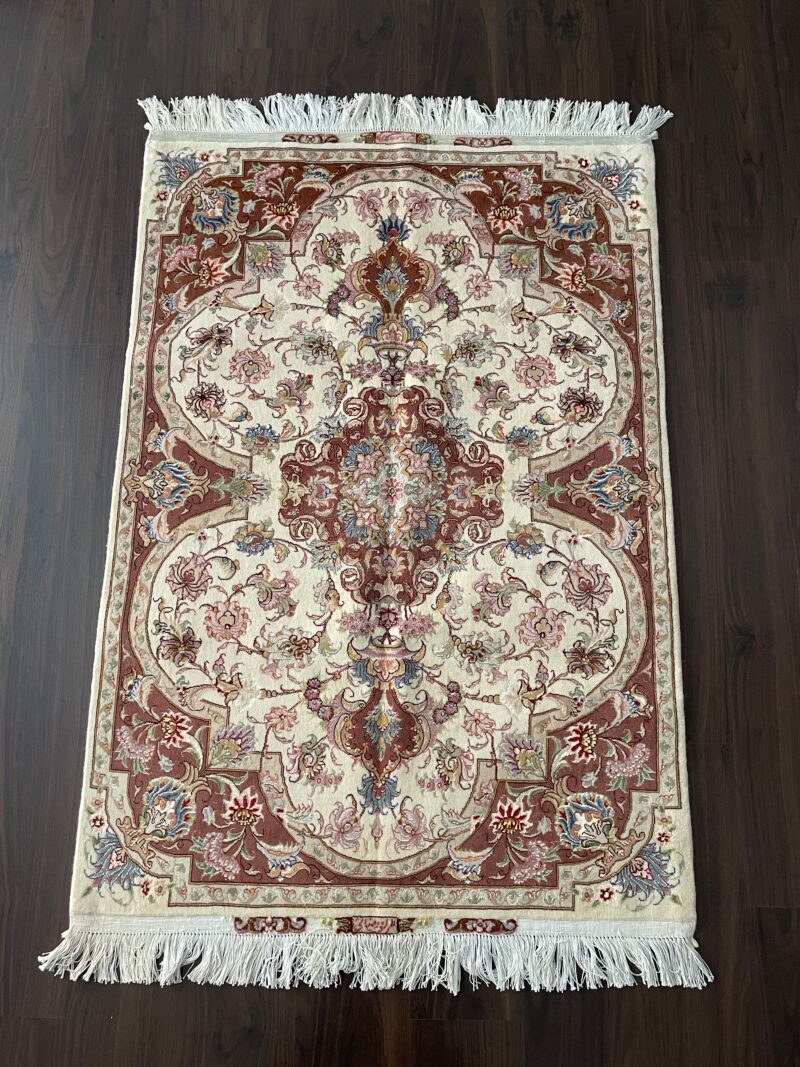 155X106 Persian Tabriz Rug سجادة فارسيه تبريز