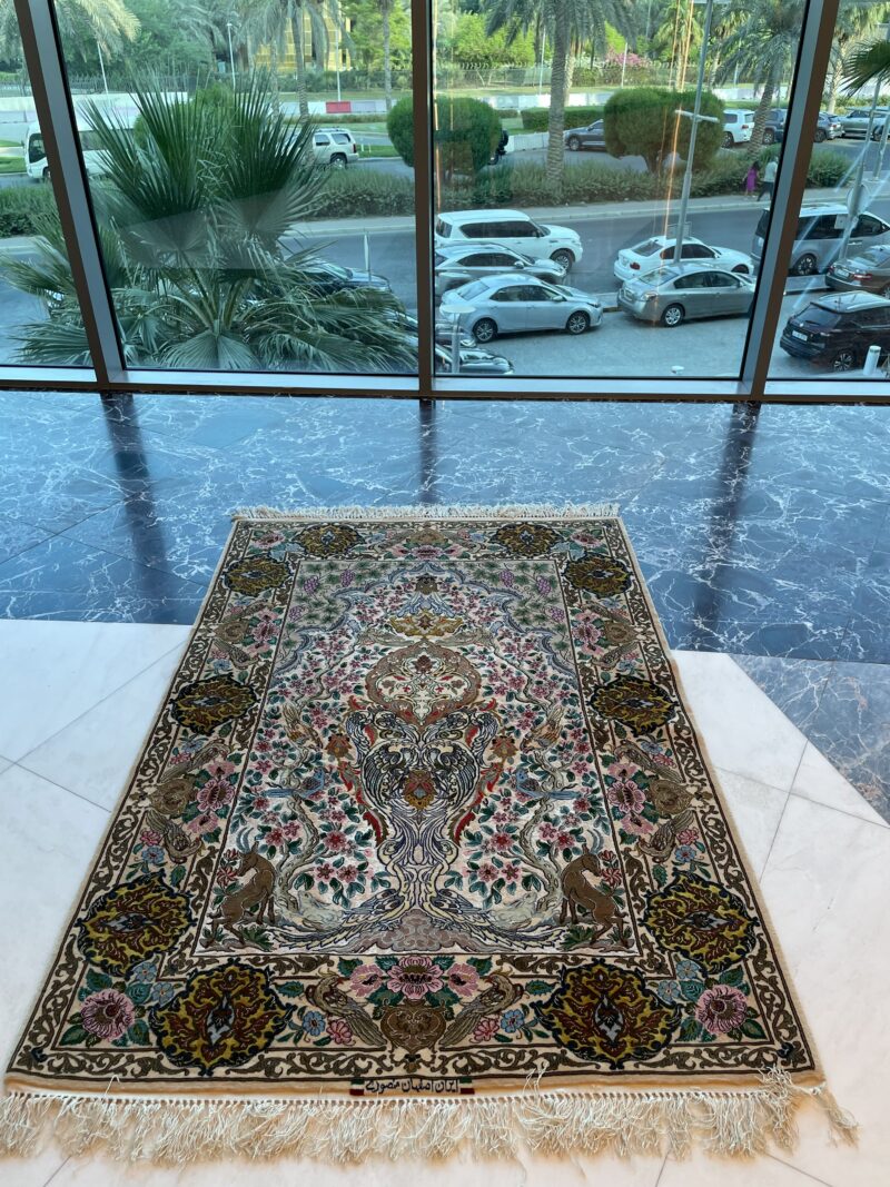 173X120 Persian Isfahan rug سجادة فارسيه أصفهان - Image 2