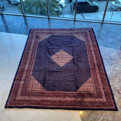 390X280 Persian Hamdan Rug سجادة فارسيه همدان