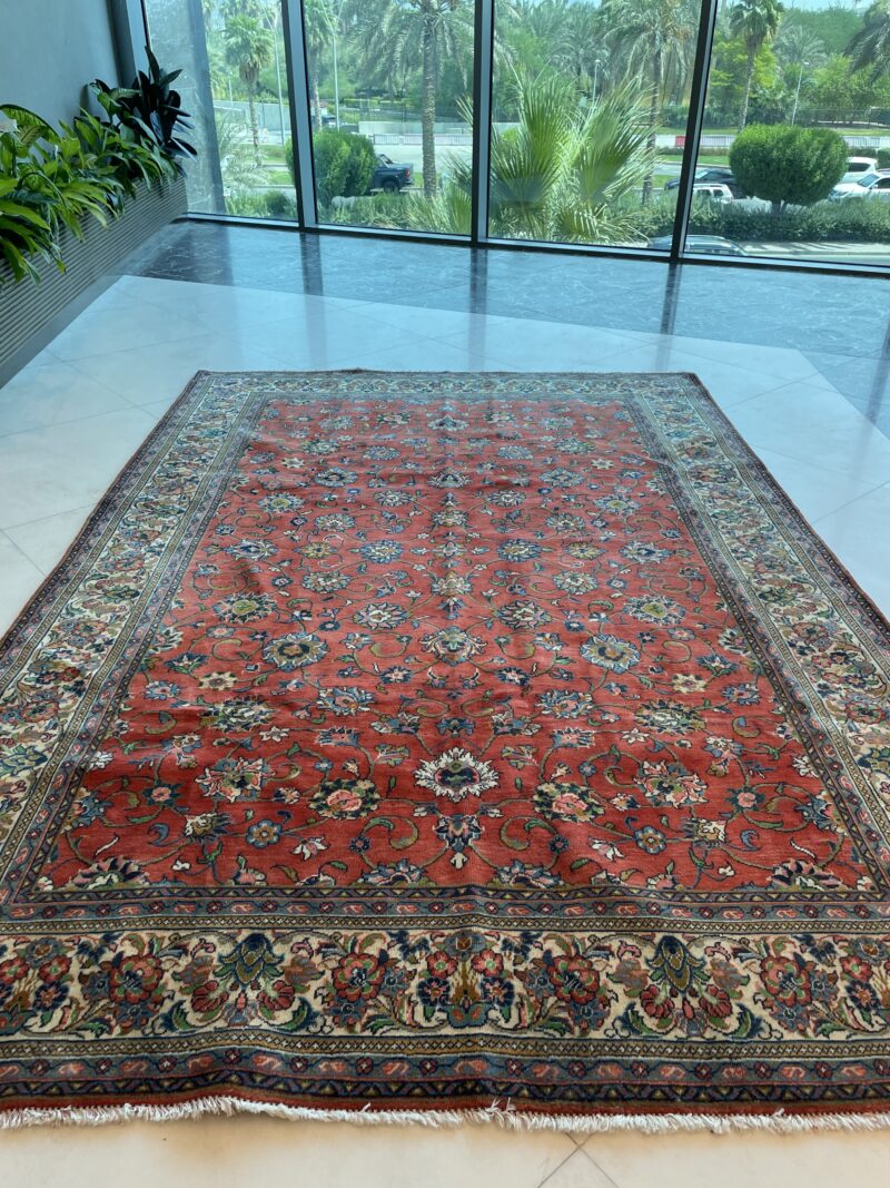 295X2 Persian Hamdan Rug سجادة فارسيه همدان ساروق - Image 4