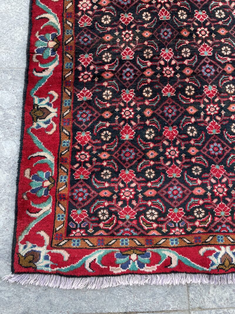 225X105 Persian Hamdan Rug سجادة ممر همدان - Image 3