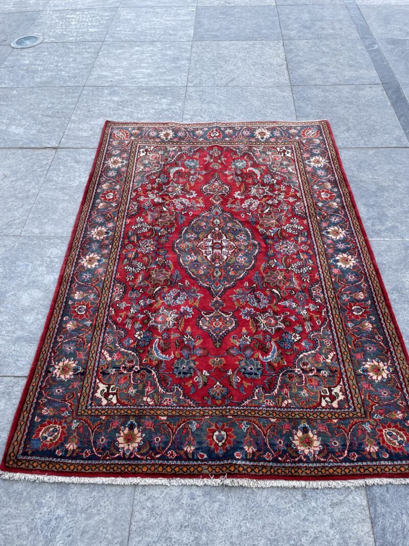2X137 Hamedan Persian rug سجادة فارسيه همدان - Image 4
