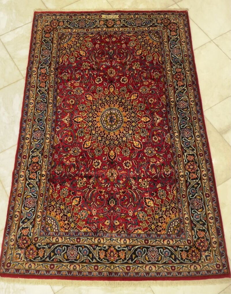 305X195 Persian Mashhad Rug سجادة فارسيه مشهد