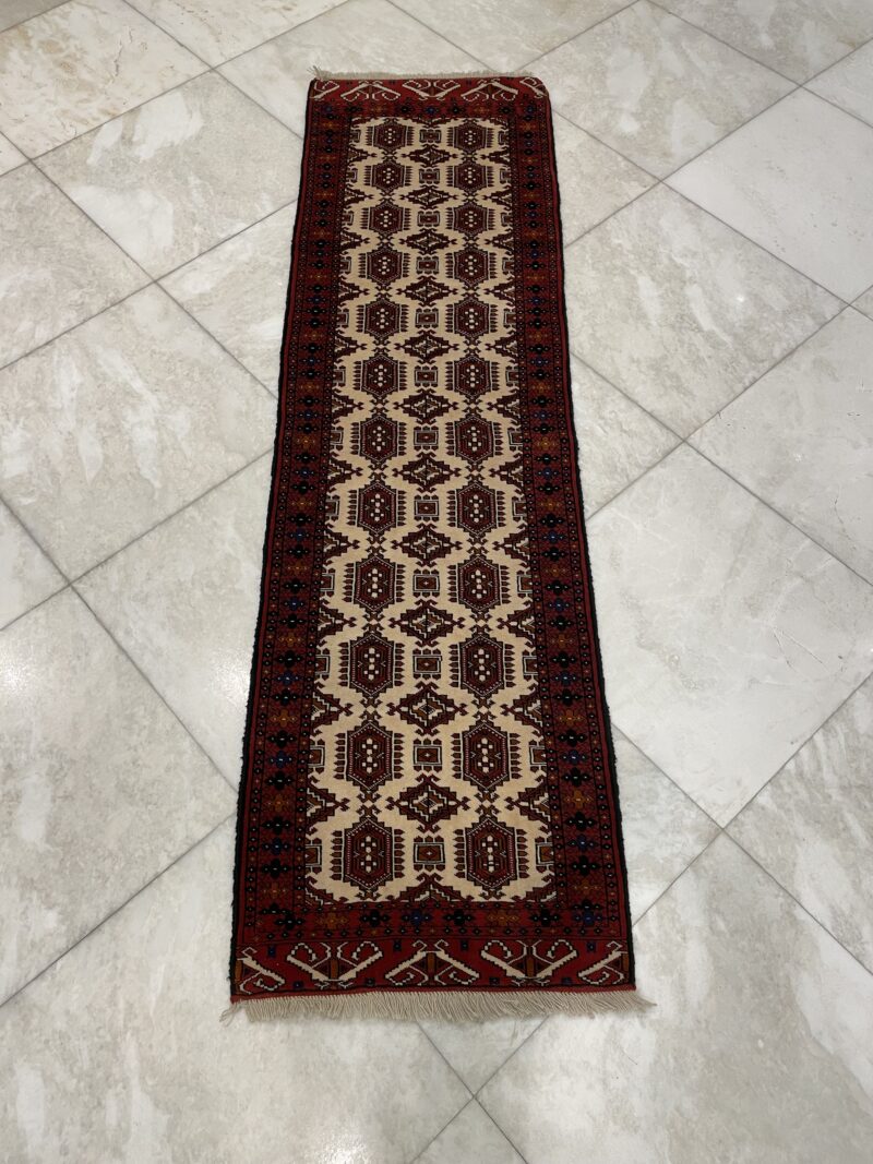 280X80 Persian Turkuman Rug سجادة ممر تركمان