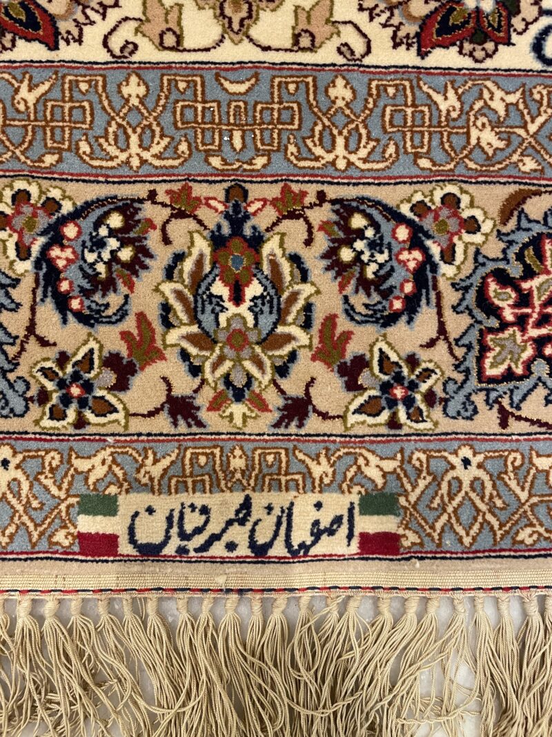 161X102 Persian Isfahan rug سجادة فارسيه أصفهان - Image 4