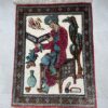 65X49 Qom Persian rug سجادة فارسيه قم