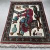 65X49 Qom Persian rug سجادة فارسيه قم - Image 2