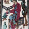 65X49 Qom Persian rug سجادة فارسيه قم - Image 3