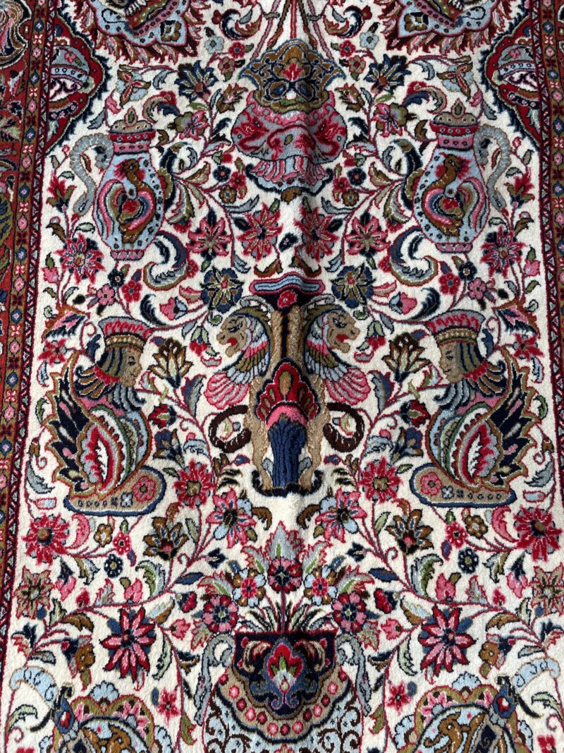 160X1 Persian Hamdan Rug سجادة فارسيه همدان ساروق - Image 3