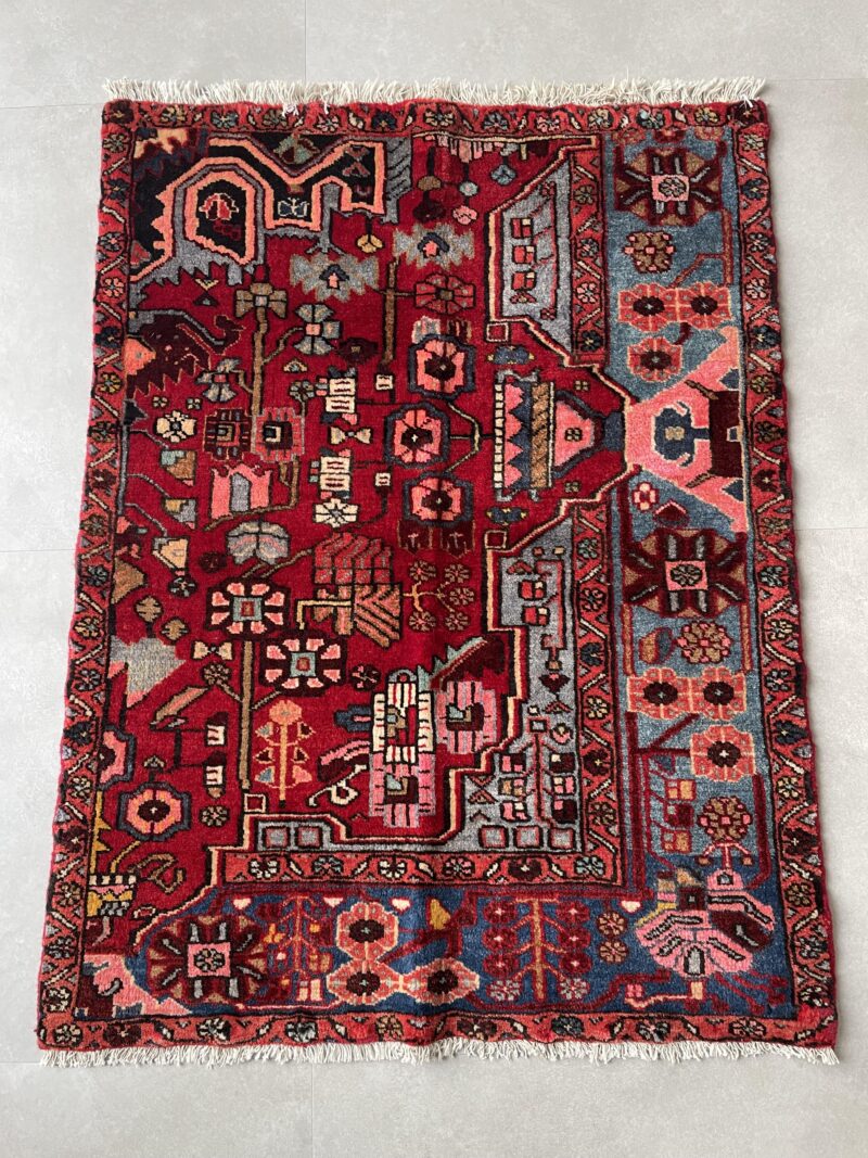 155X89 Persian Hamdan Rug سجادة فارسيه همدان واقي ري