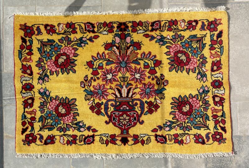 107 X70 Persian Hamdan Rug سجادة فارسيه همدان
