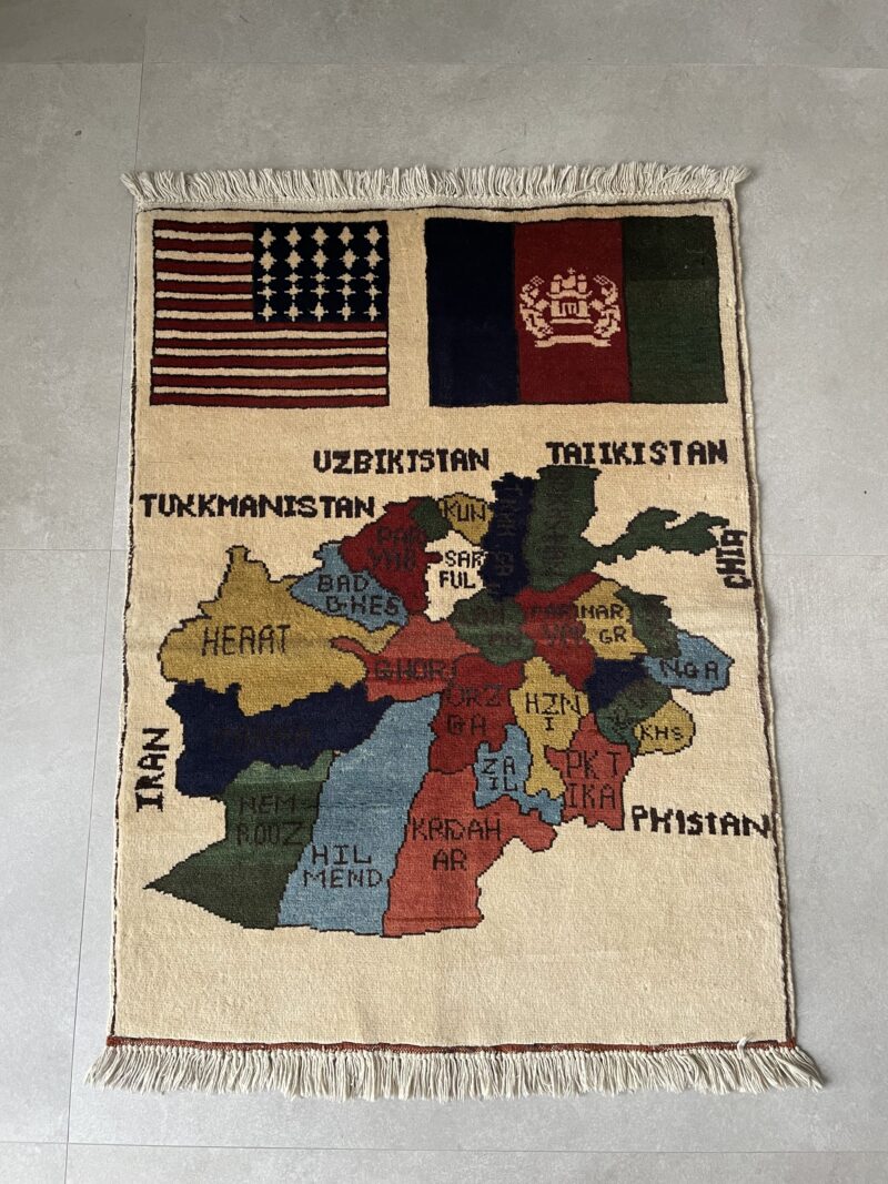 95X90 Afghani rug سجاده  أفغانيه تاريخيه