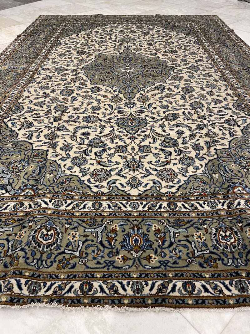 445X293 Persian Kashan Rug سجادة فارسيه كاشان - Image 4