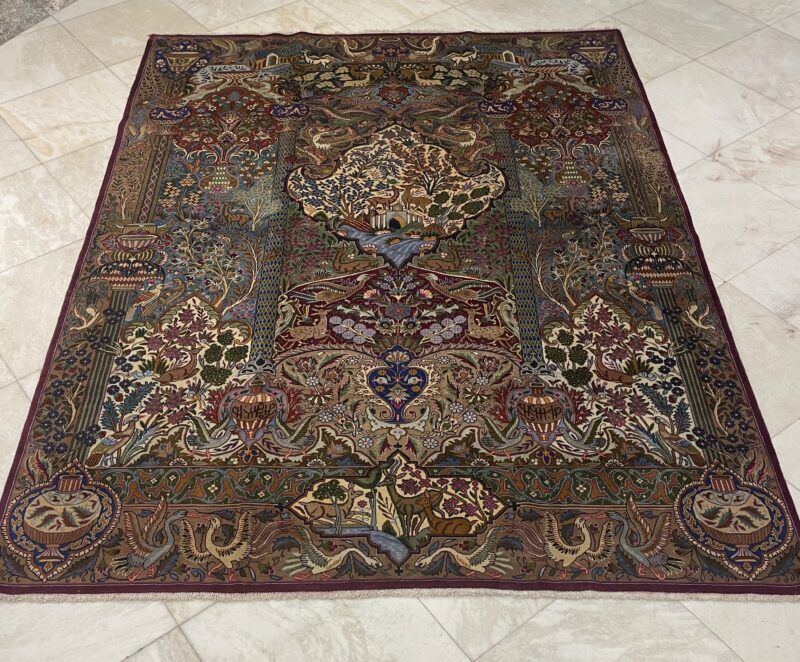 390X292 Persian rug khorasan سجاده فارسيه خراسان كاشمر