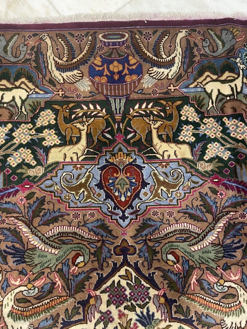 390X292 Persian rug khorasan سجاده فارسيه خراسان كاشمر - Image 2