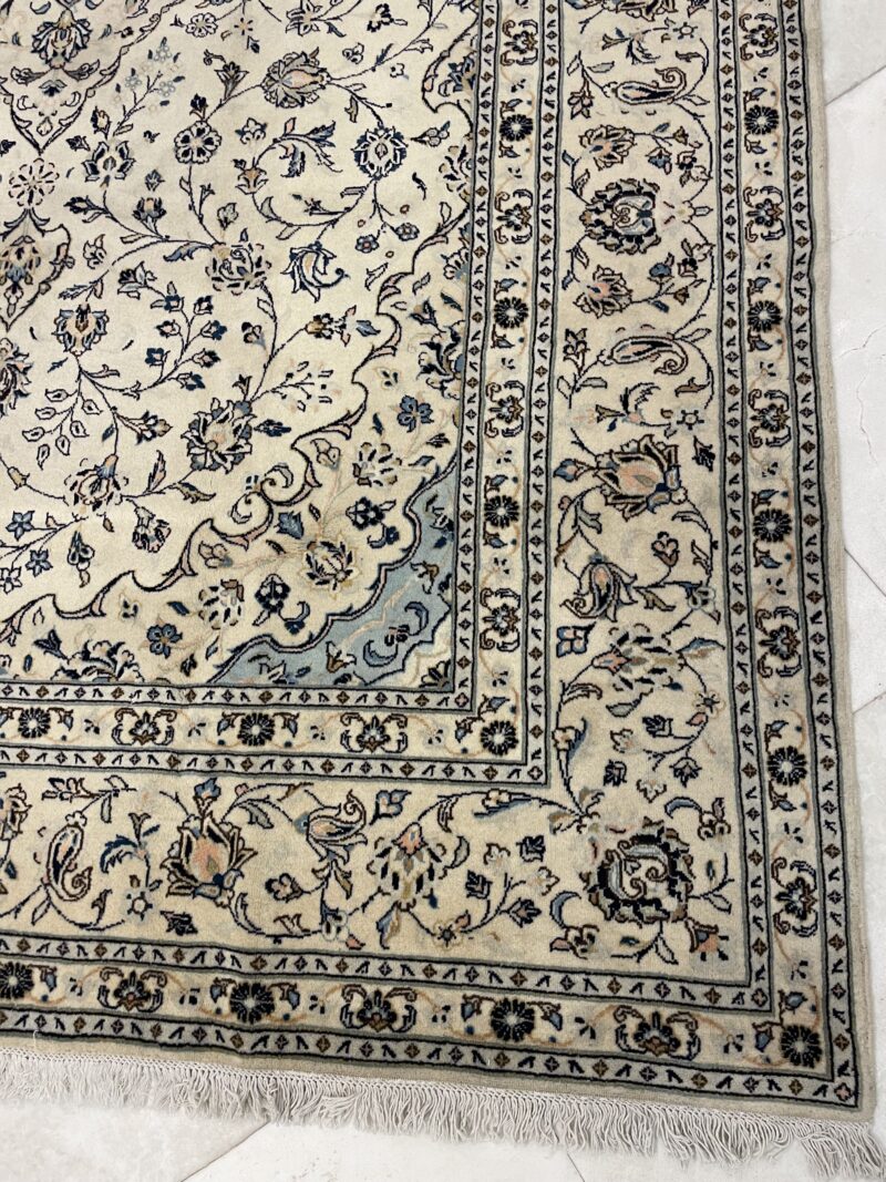 3.5X243 Persian Kashan Rug سجادة فارسيه كاشان - Image 4