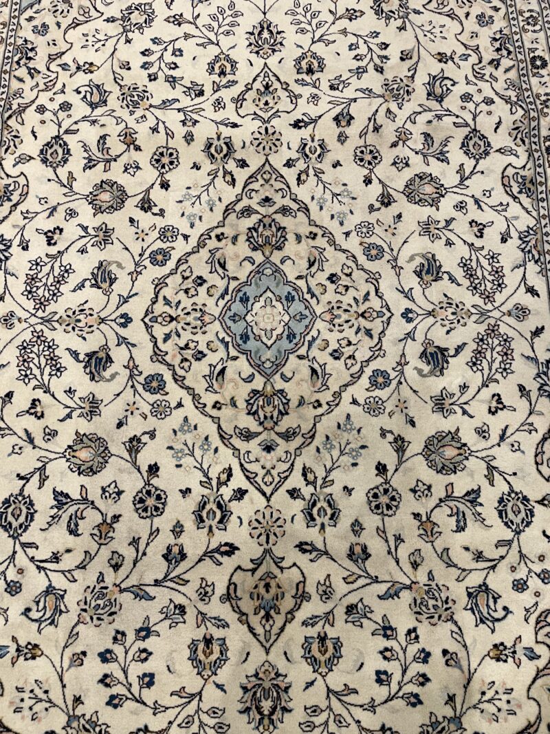 3.5X243 Persian Kashan Rug سجادة فارسيه كاشان - Image 5