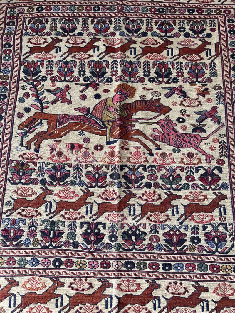 170X123 Afghani rug سجاد أفغاني - Image 3