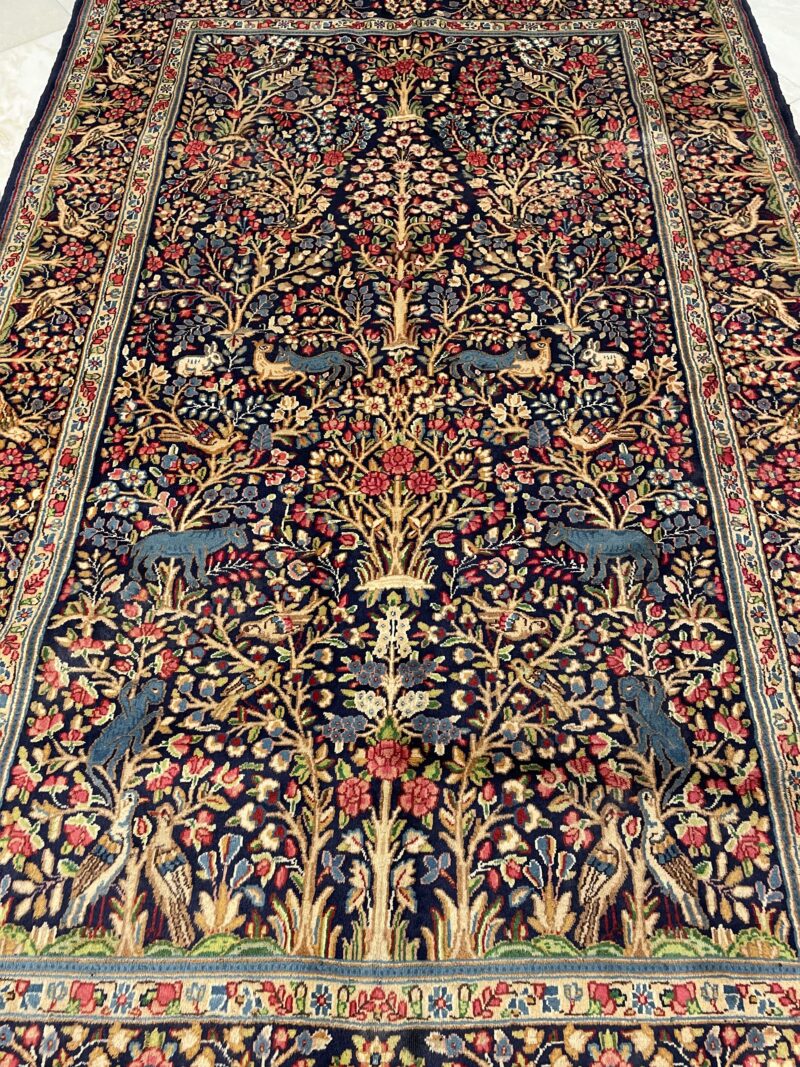 303X191 Kerman Persian Rug سجادة كرمان فارسيه - Image 4