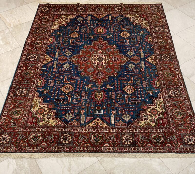 375X298 Persian Tabriz Rug سجادة فارسيه تبريز