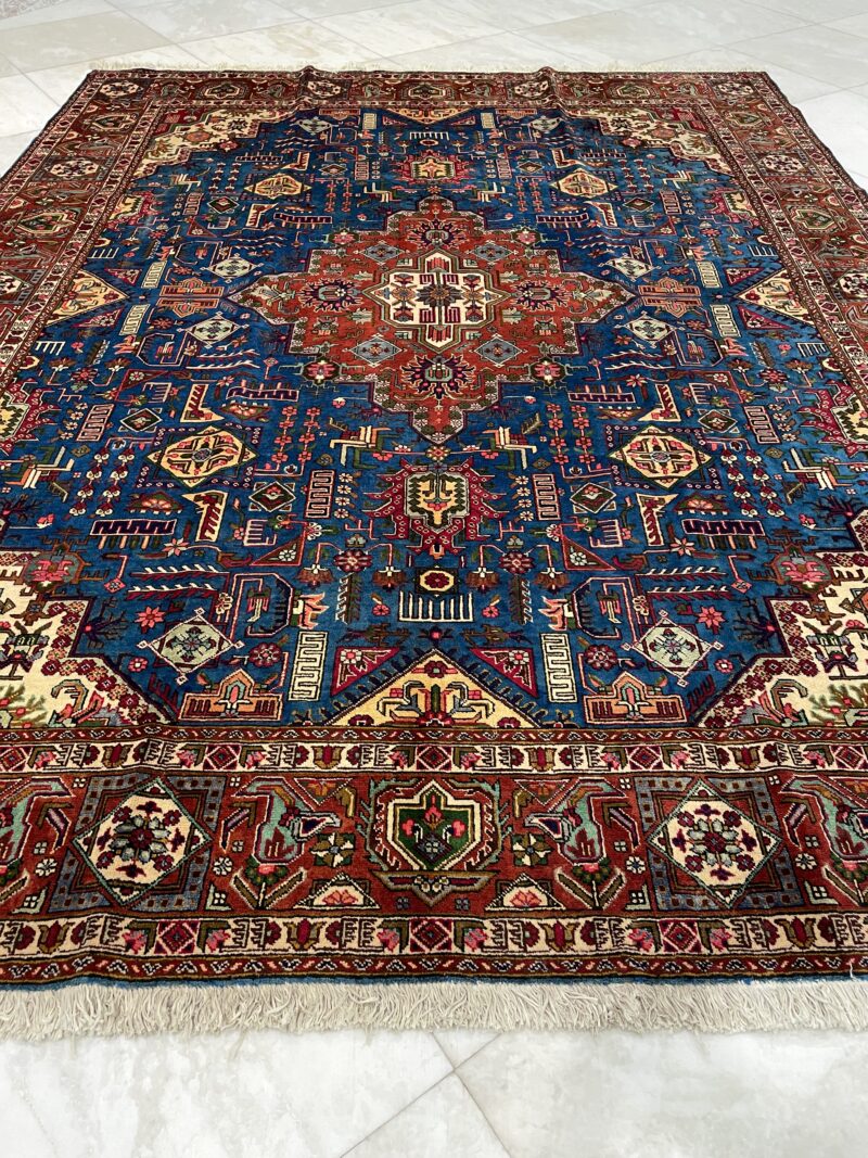 375X298 Persian Tabriz Rug سجادة فارسيه تبريز - Image 2