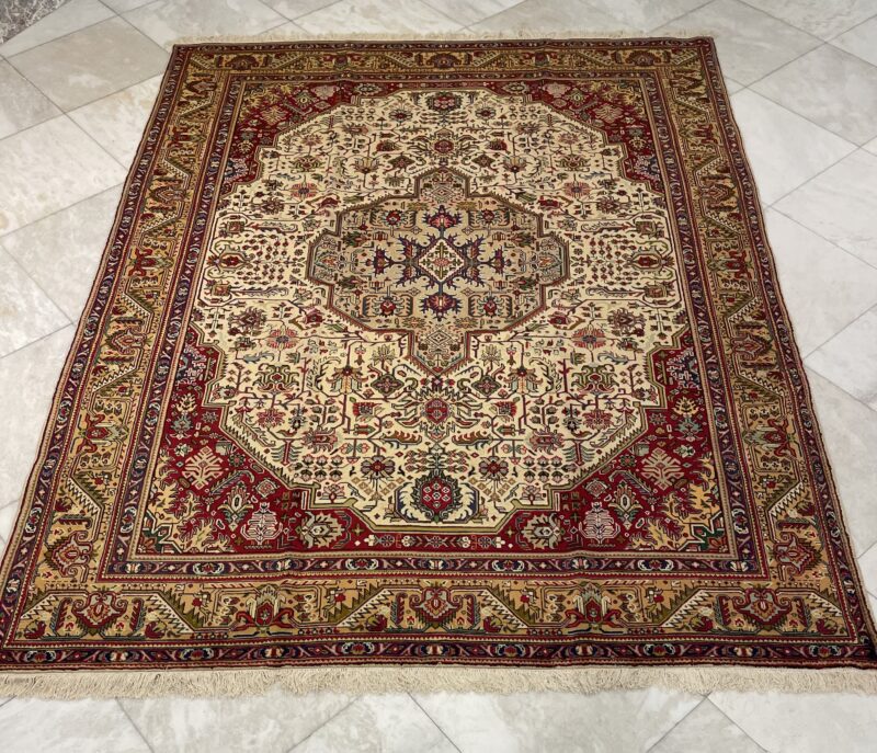 380X282 Persian Tabriz Rug سجادة فارسيه تبريز