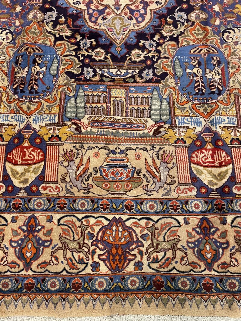 383X290 Persian rug khorasan سجاده فارسيه خراسان كاشمر - Image 3