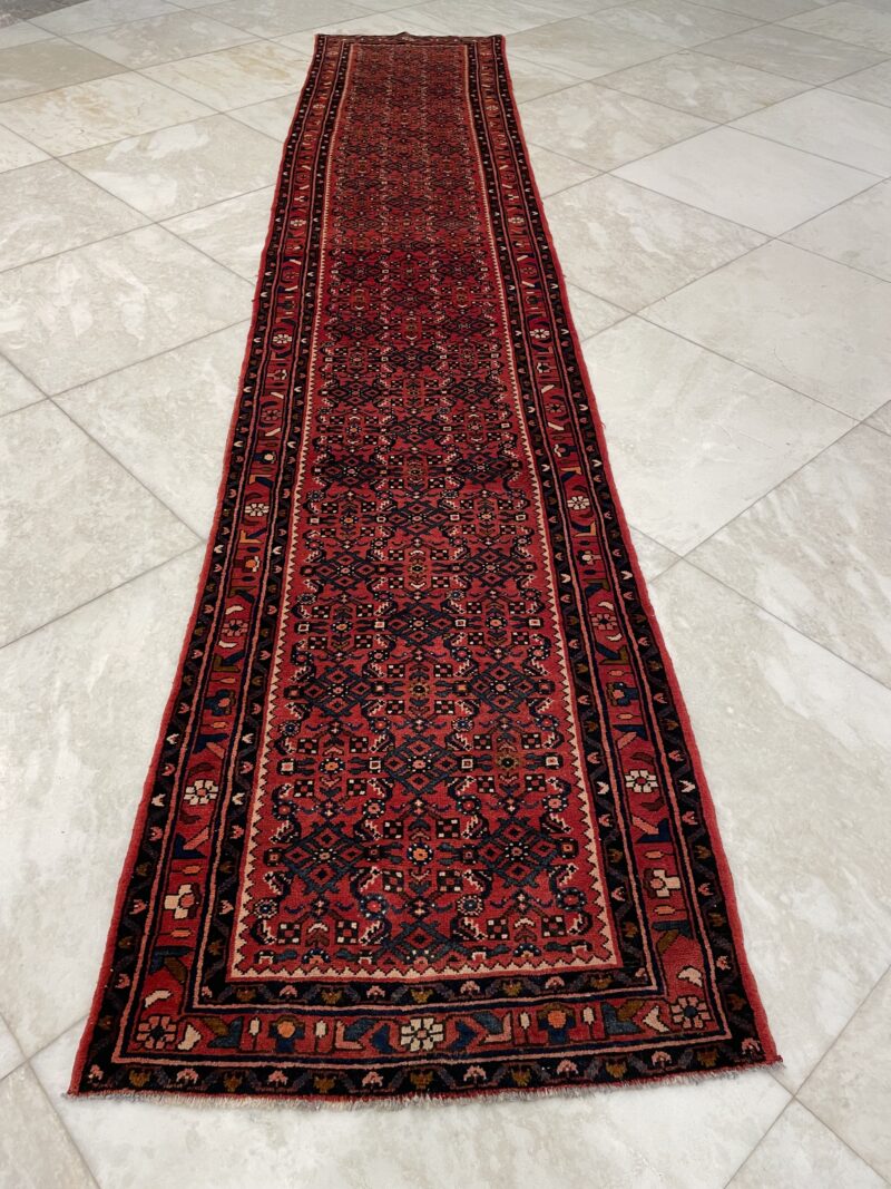 452X90 Persian Hamdan Rug سجادة ممر همدان - Image 2