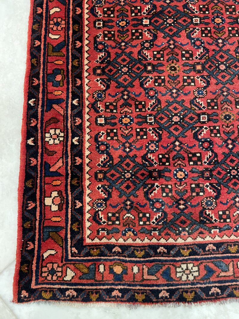 452X90 Persian Hamdan Rug سجادة ممر همدان - Image 3