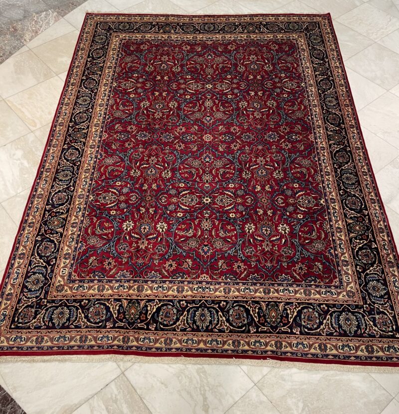 5X340 Persian Mashhad Rug سجادة فارسيه مشهد